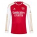 Arsenal Benjamin White #4 Replica Home Shirt 2023-24 Long Sleeve